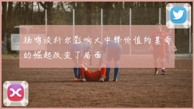 杨鸣谈科尔影响大中锋价值约基奇的崛起改变了局面